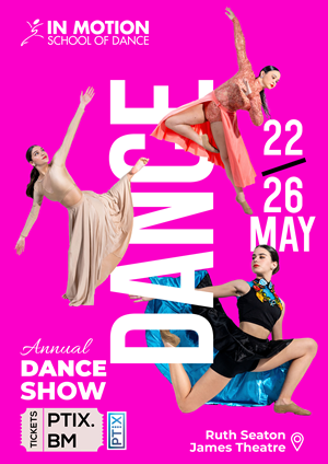Poster Design by Mood Designz for In  Motion School of Dance | Design: #35137100