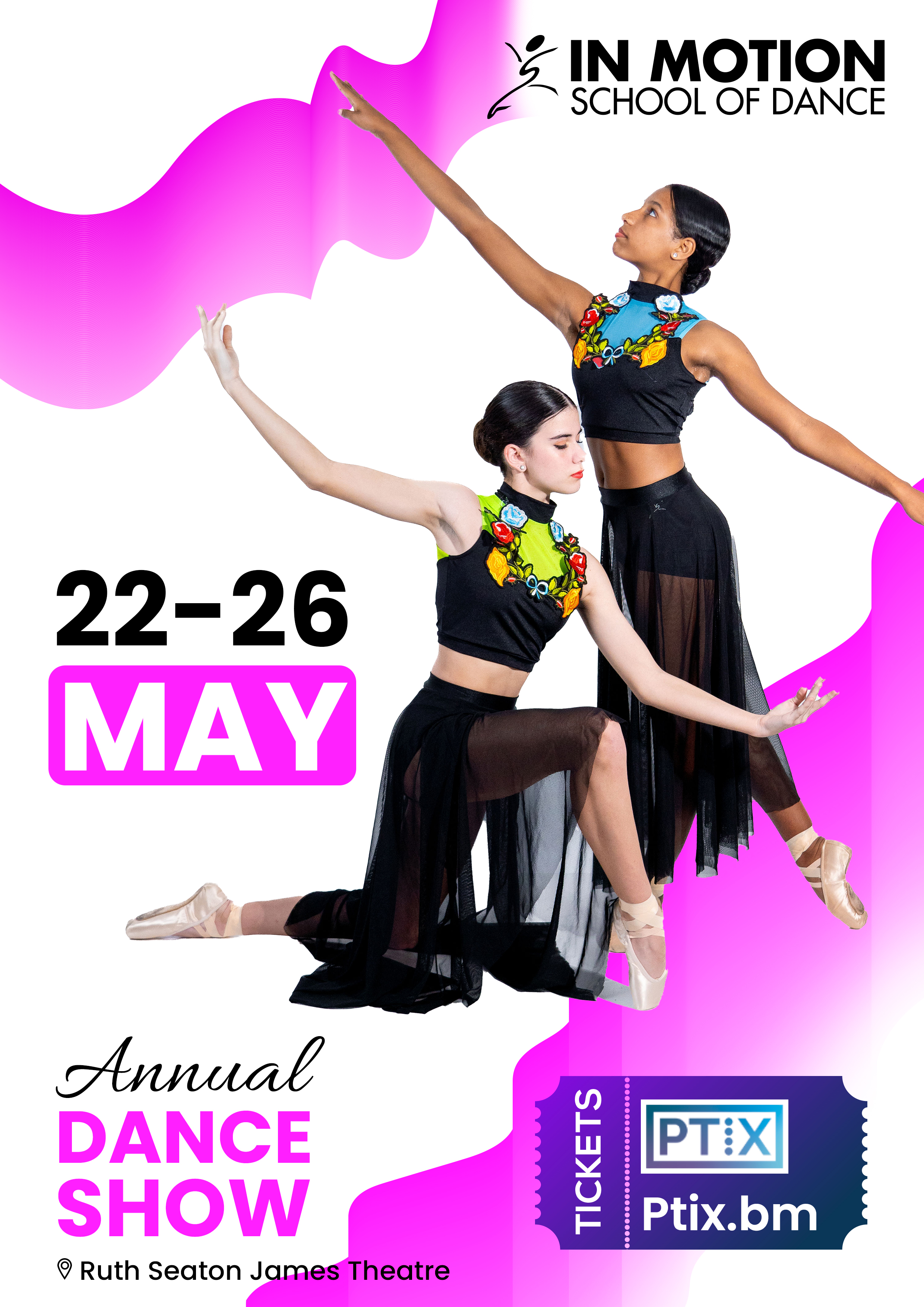Poster Design by Mood Designz for In  Motion School of Dance | Design #35137112