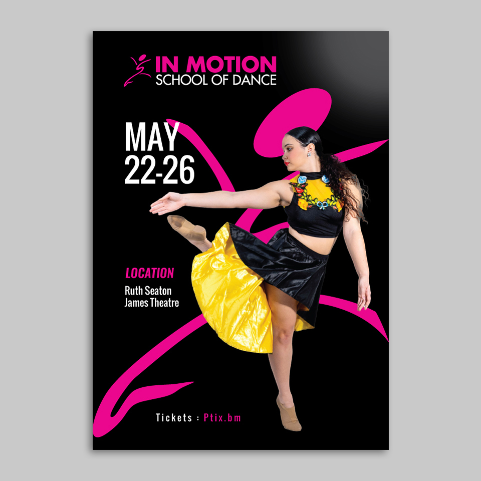 Poster-Design von YourLogoMaster für In  Motion School of Dance | Design #35125378