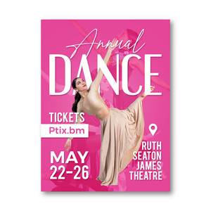 Diseño de Póster por Global tech para In  Motion School of Dance | Diseño: #35130311