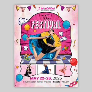 Poster Design by debdesign for In  Motion School of Dance | Design: #35122772