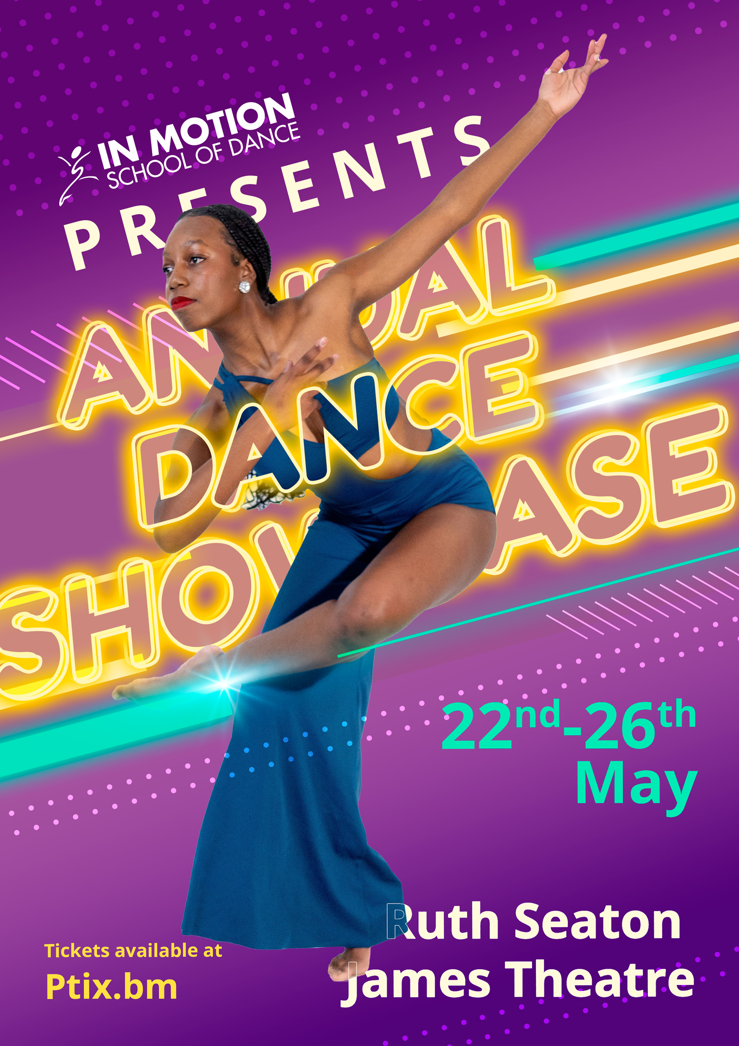 Poster Design by FCJ_GRAPHICS for In  Motion School of Dance | Design #35118619