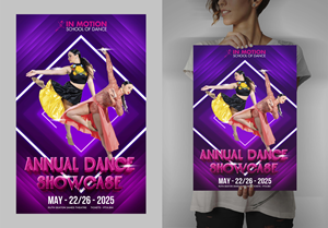 Poster Design by 3Guys for In  Motion School of Dance | Design: #35127002