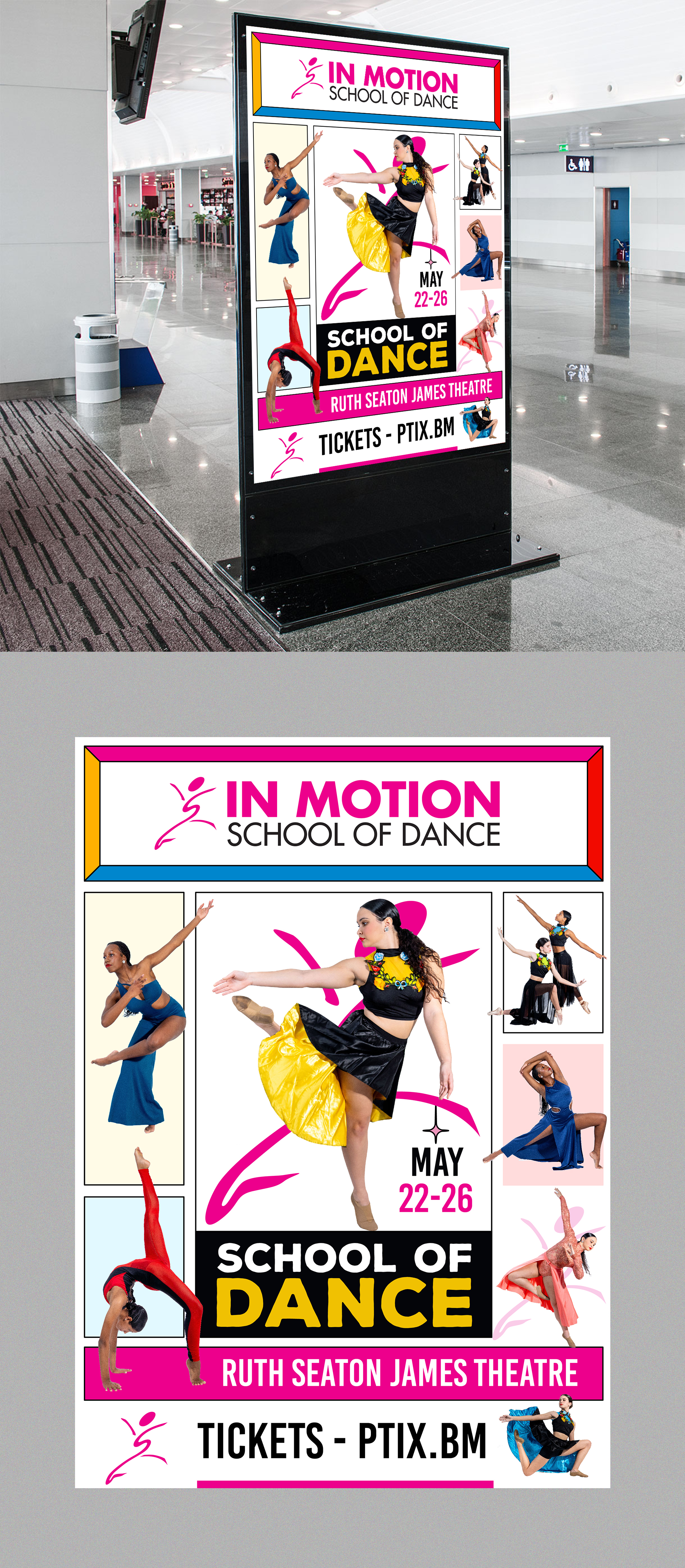 Poster-Design von websmartusa für In  Motion School of Dance | Design #35123632