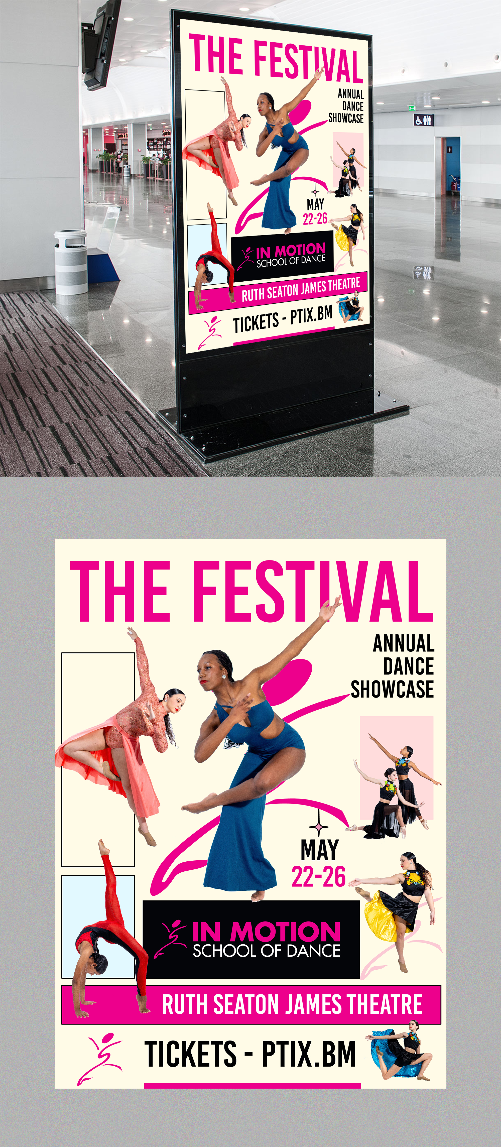 Poster-Design von websmartusa für In  Motion School of Dance | Design #35123633