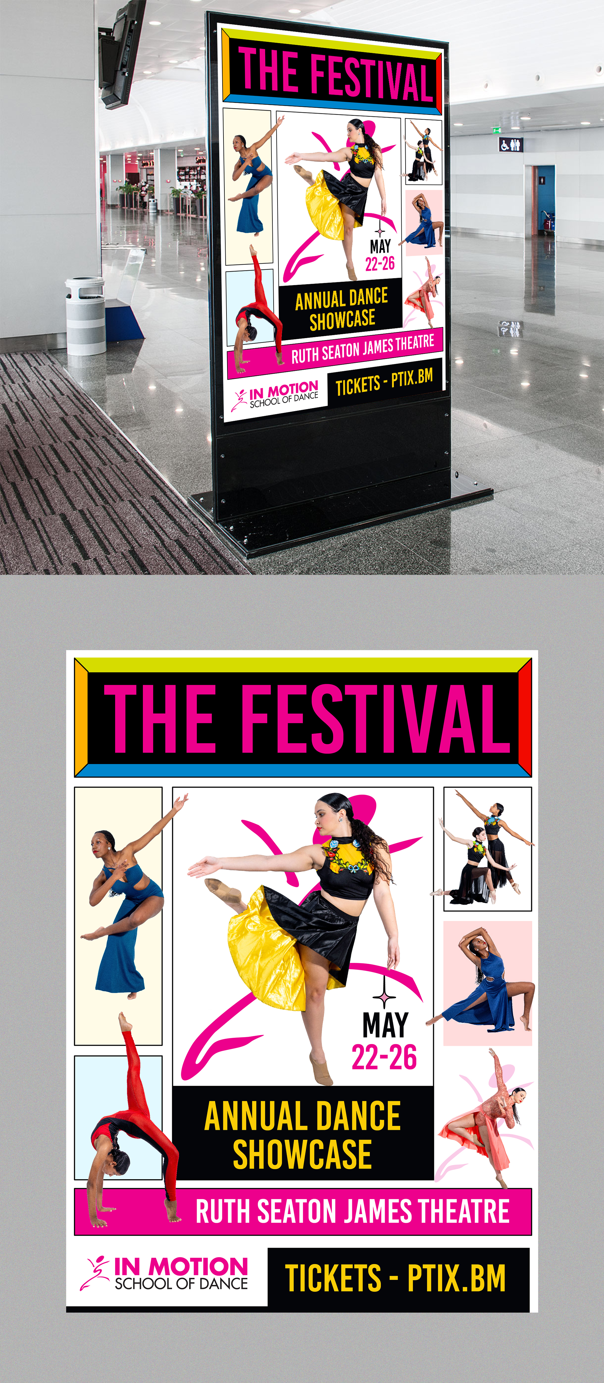 Diseño de Póster por websmartusa para In  Motion School of Dance | Diseño #35123634