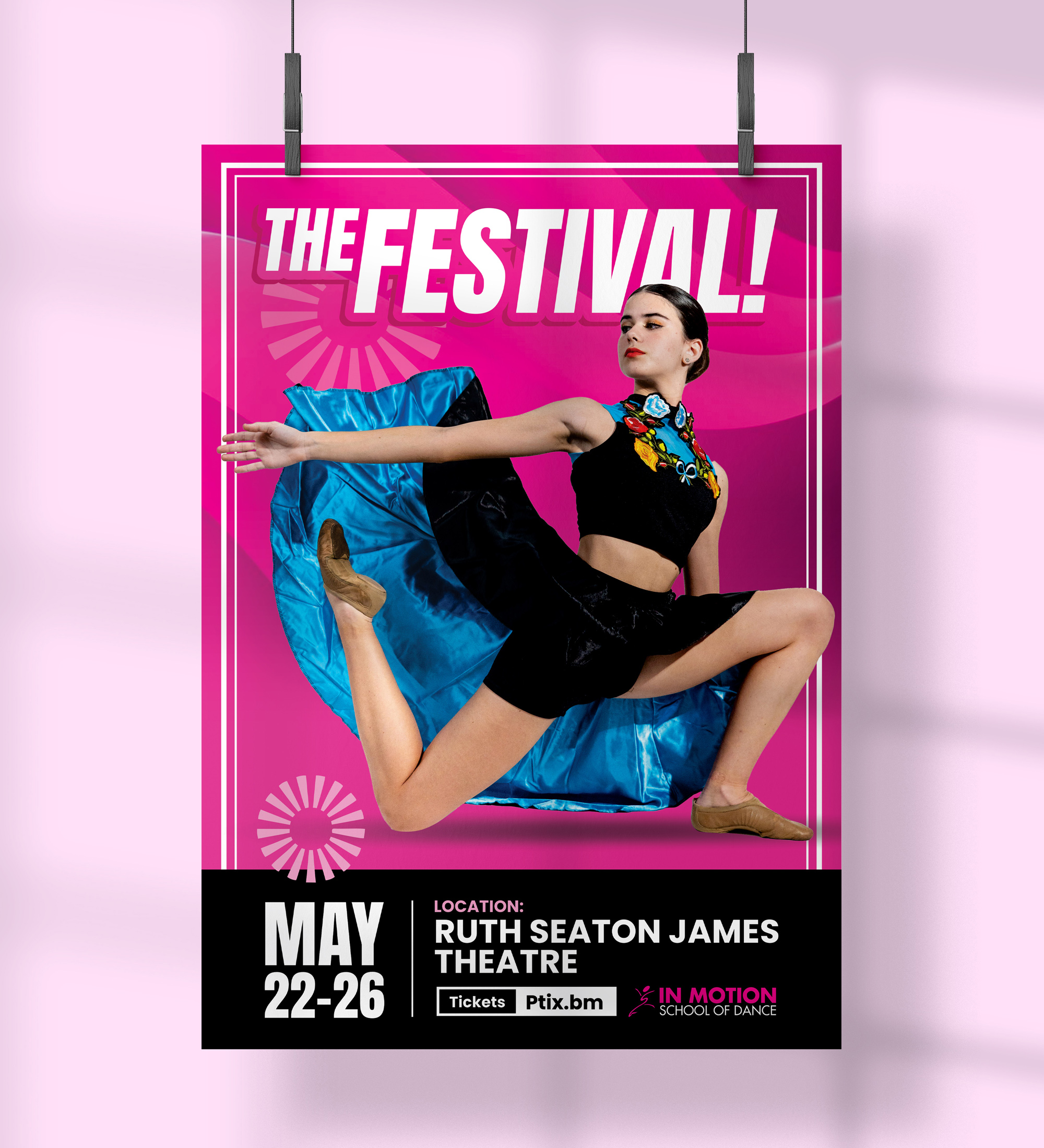 Poster Design by Dzhafir for In  Motion School of Dance | Design #35123472