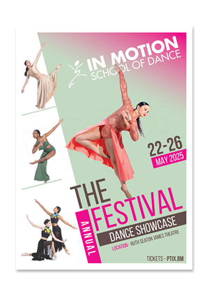 Poster Design by DA. for In  Motion School of Dance | Design: #35119600