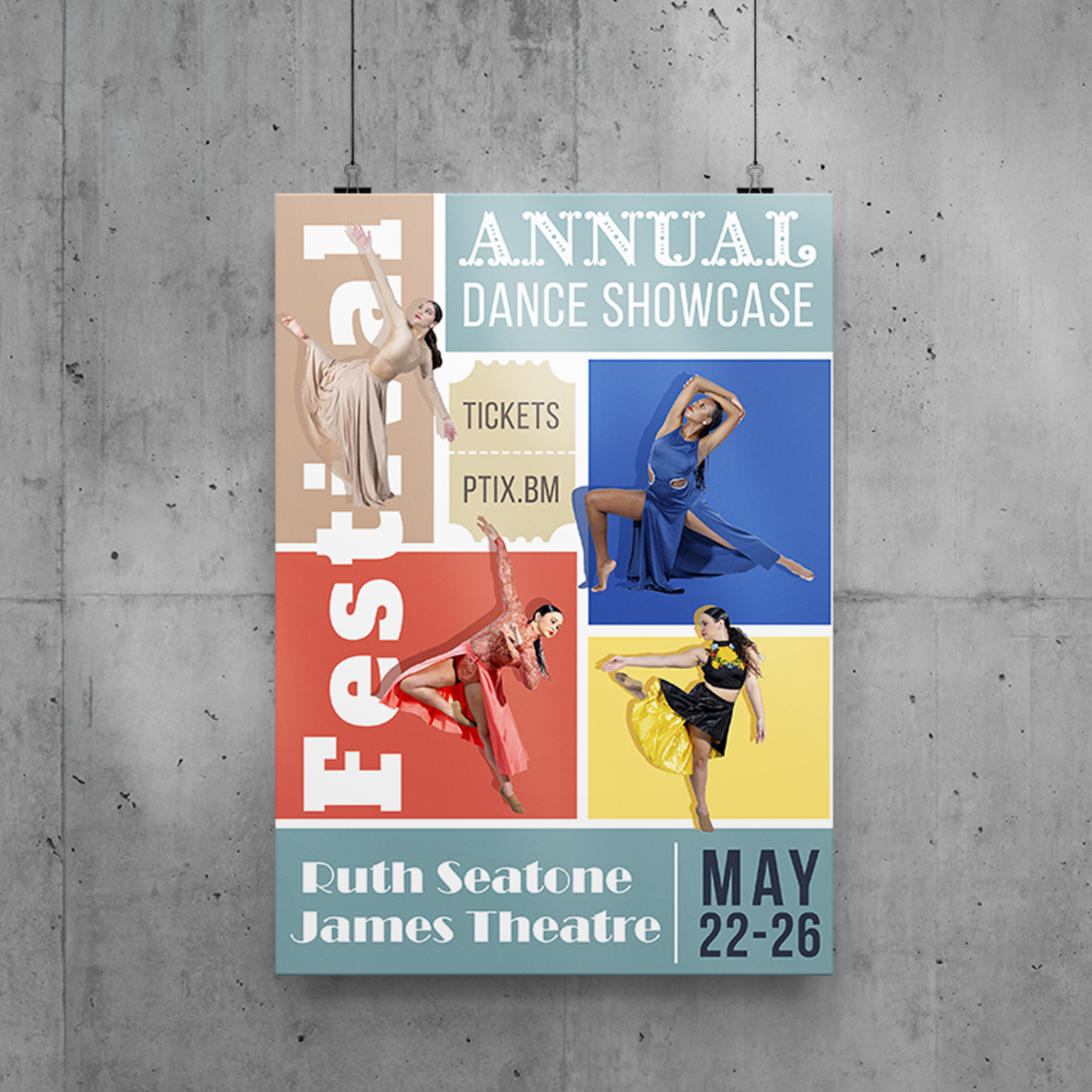 Poster Design by Olgert for In  Motion School of Dance | Design #35118458
