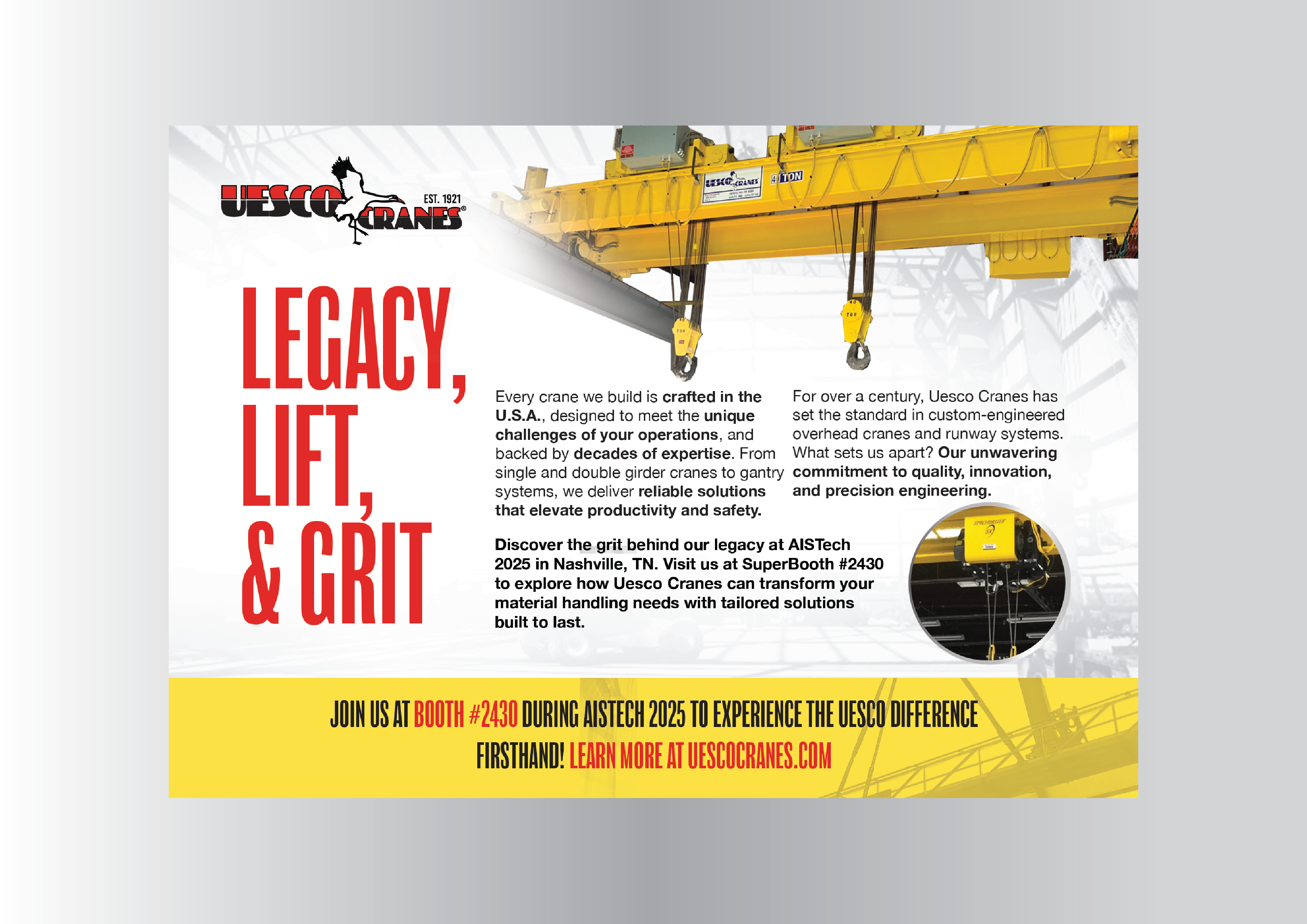 Advertisement Design by G Marchiori for Uesco Industries, Inc. | Design #35119642