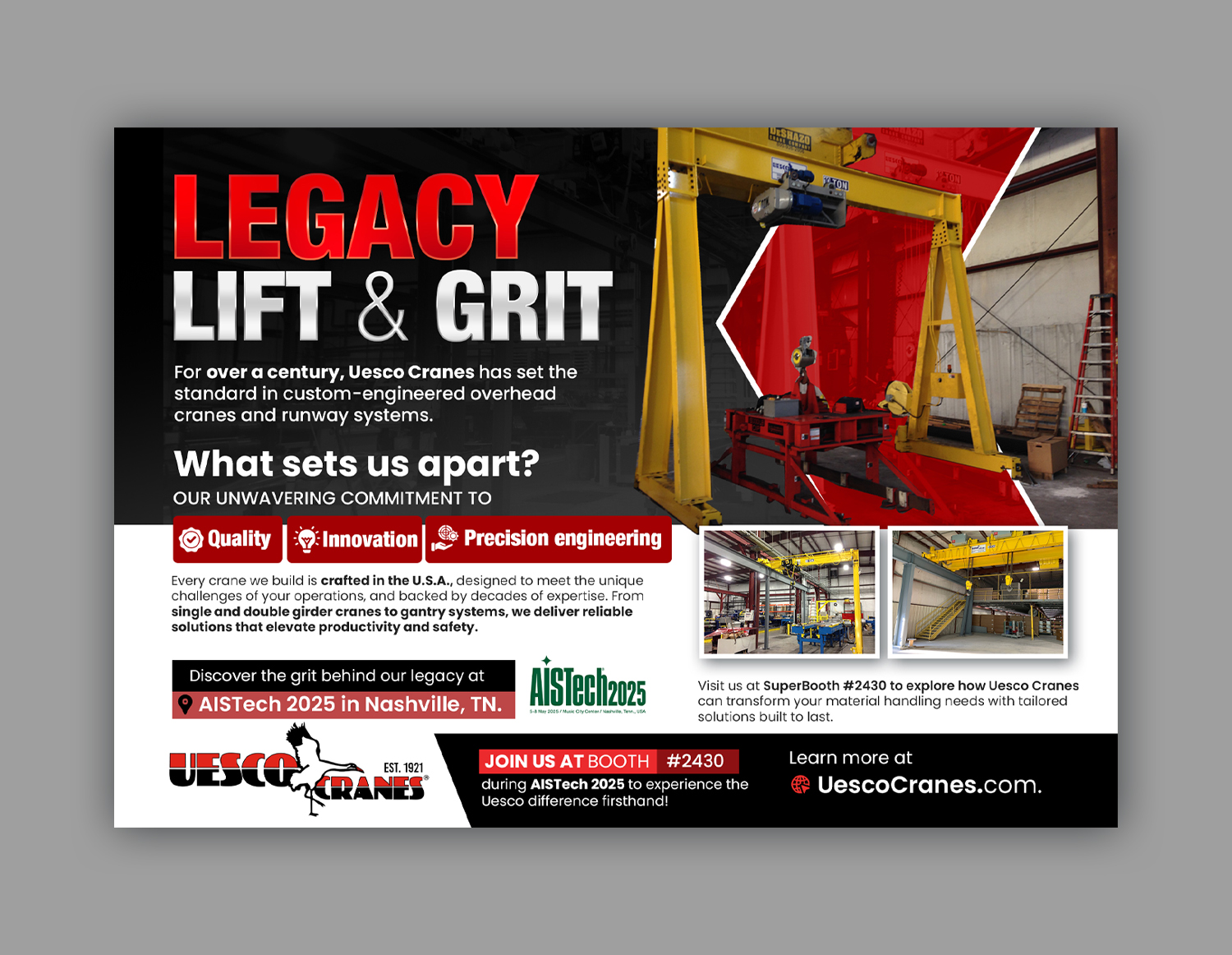 Advertisement Design by debdesign for Uesco Industries, Inc. | Design #35120810