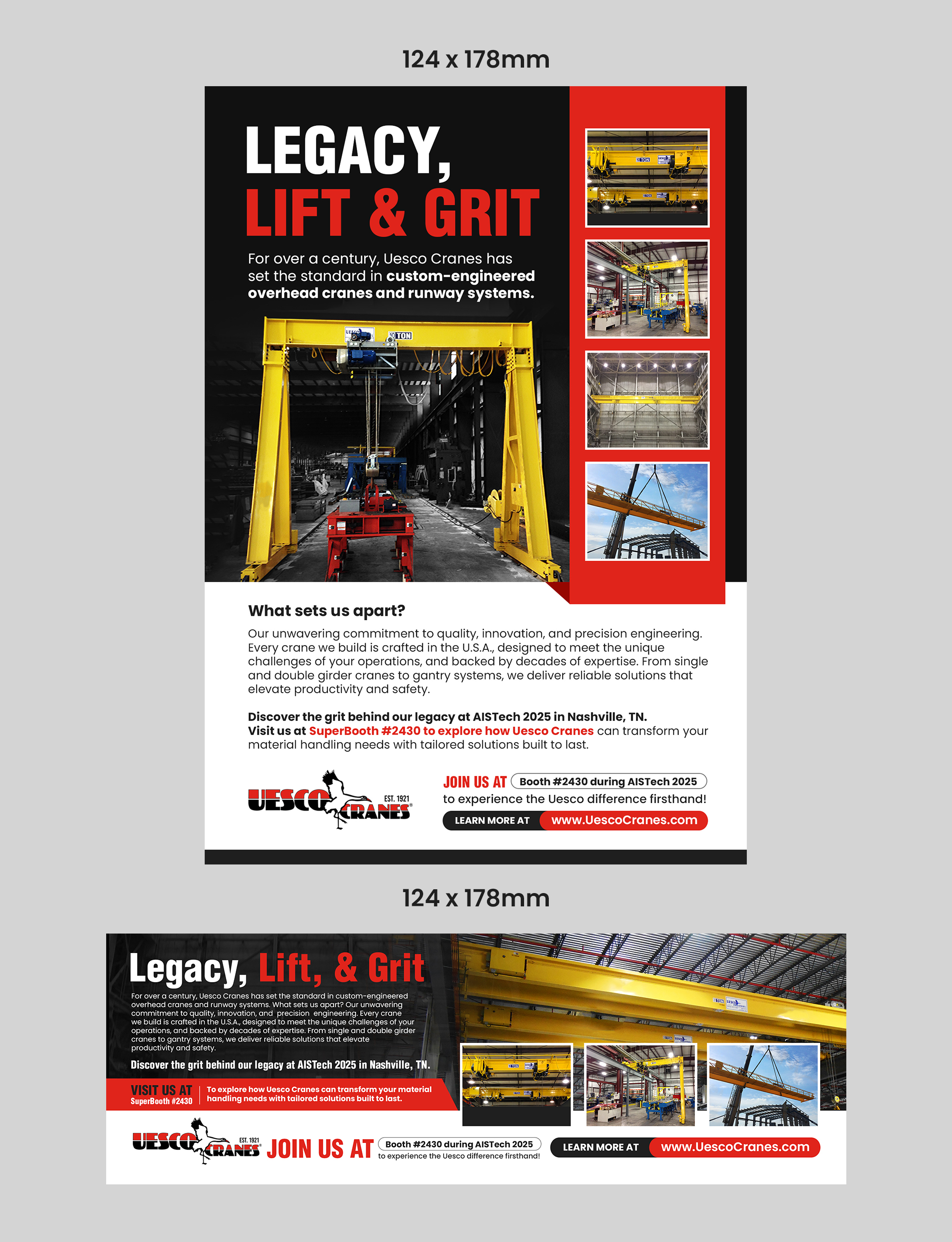 Advertisement Design by debdesign for Uesco Industries, Inc. | Design #35120871