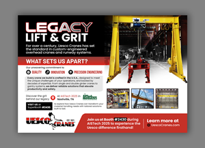 Diseño Publicitario por debdesign para Uesco Industries, Inc. | Diseño: #35121606