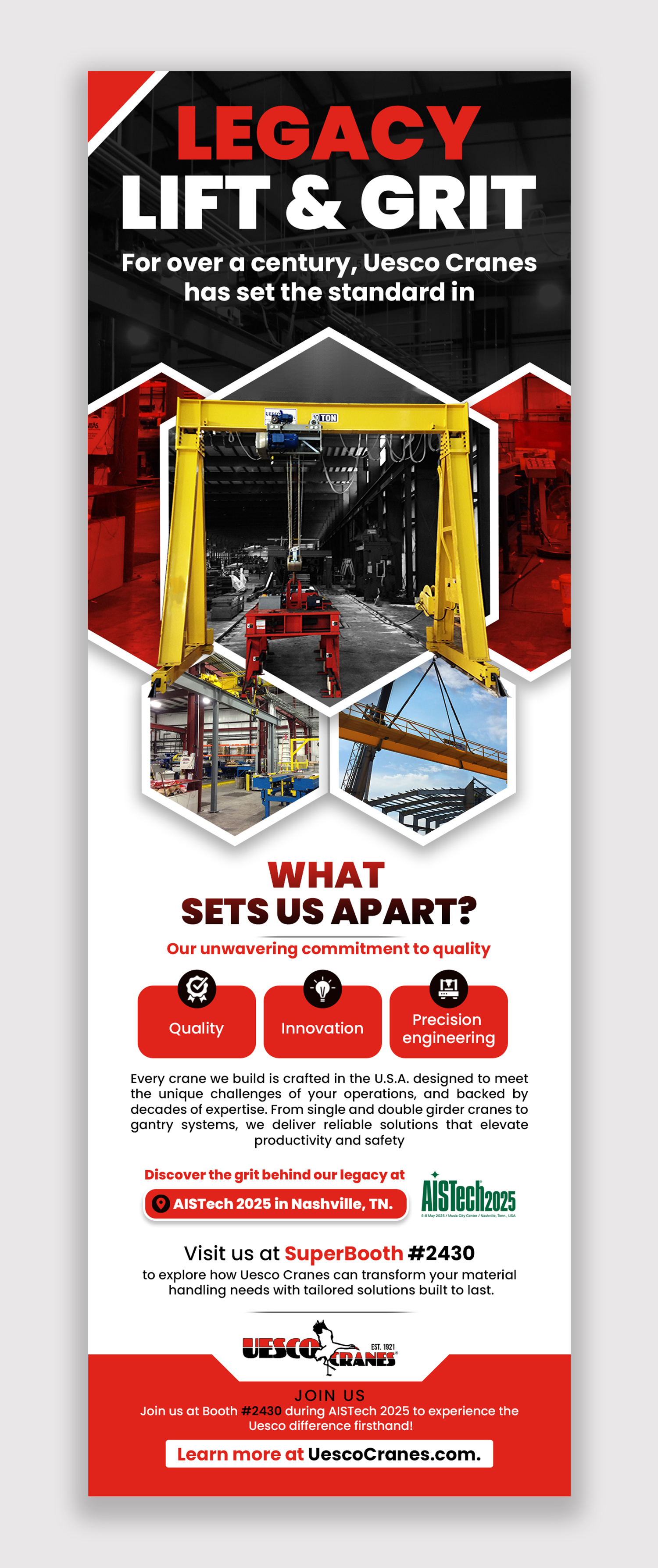 Diseño Publicitario por debdesign para Uesco Industries, Inc. | Diseño #35121675