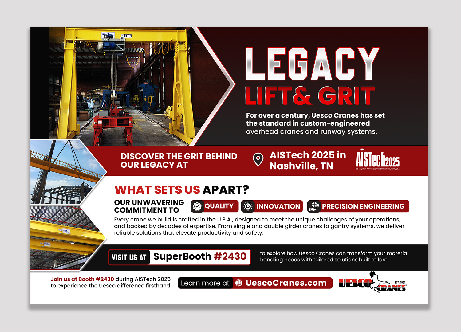 Diseño Publicitario por debdesign para Uesco Industries, Inc. | Diseño #35121806