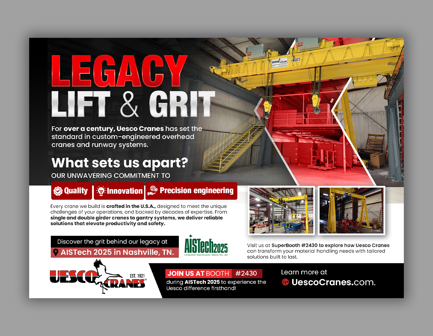 Advertisement Design by debdesign for Uesco Industries, Inc. | Design #35127379