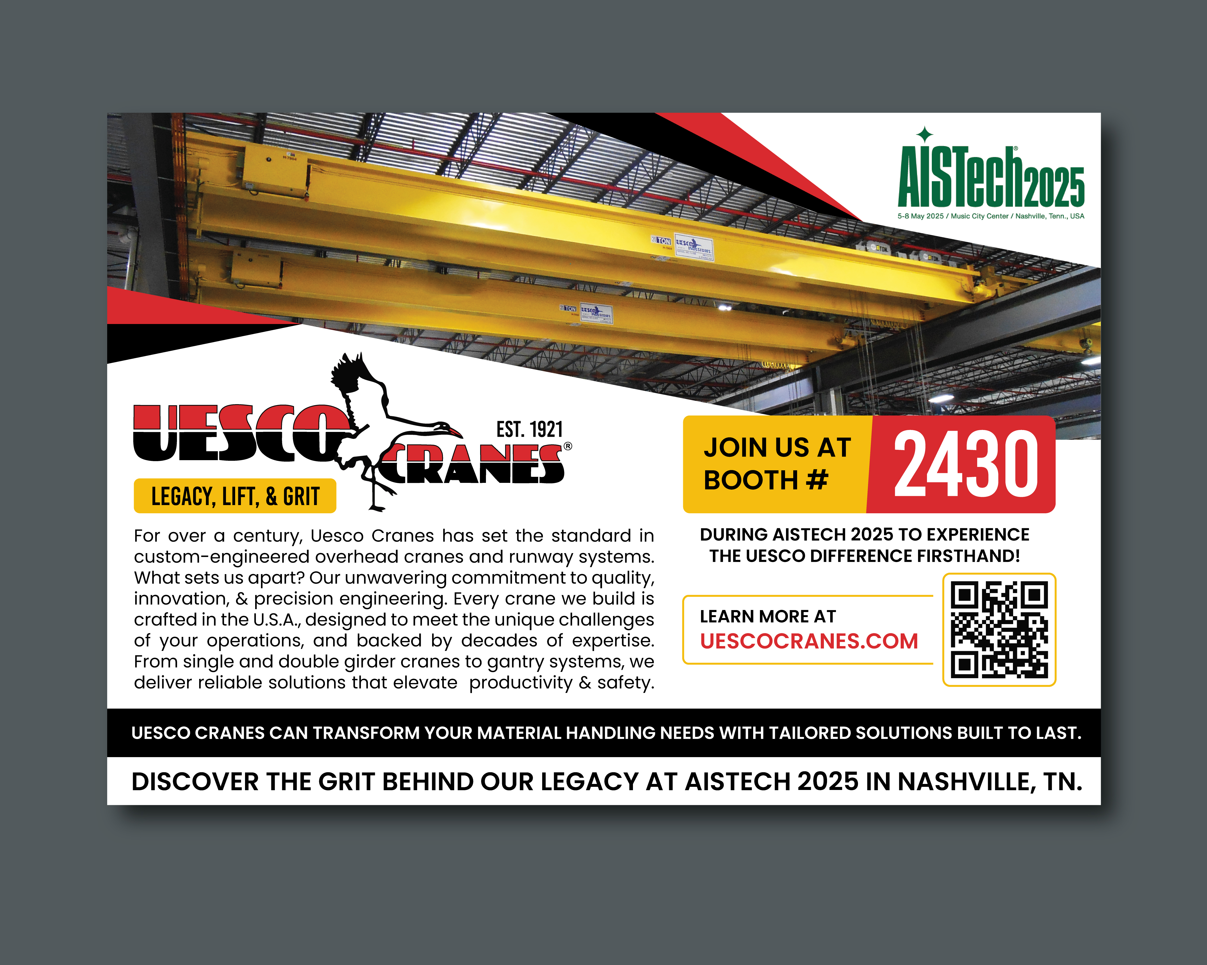 Advertisement Design by saurov for Uesco Industries, Inc. | Design #35122052