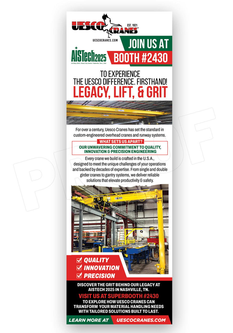 Advertisement Design by DA. for Uesco Industries, Inc. | Design #35121387