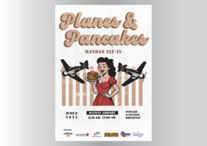 Flyer-Design von G Marchiori für Mandan Airport Authority | Design #35130404