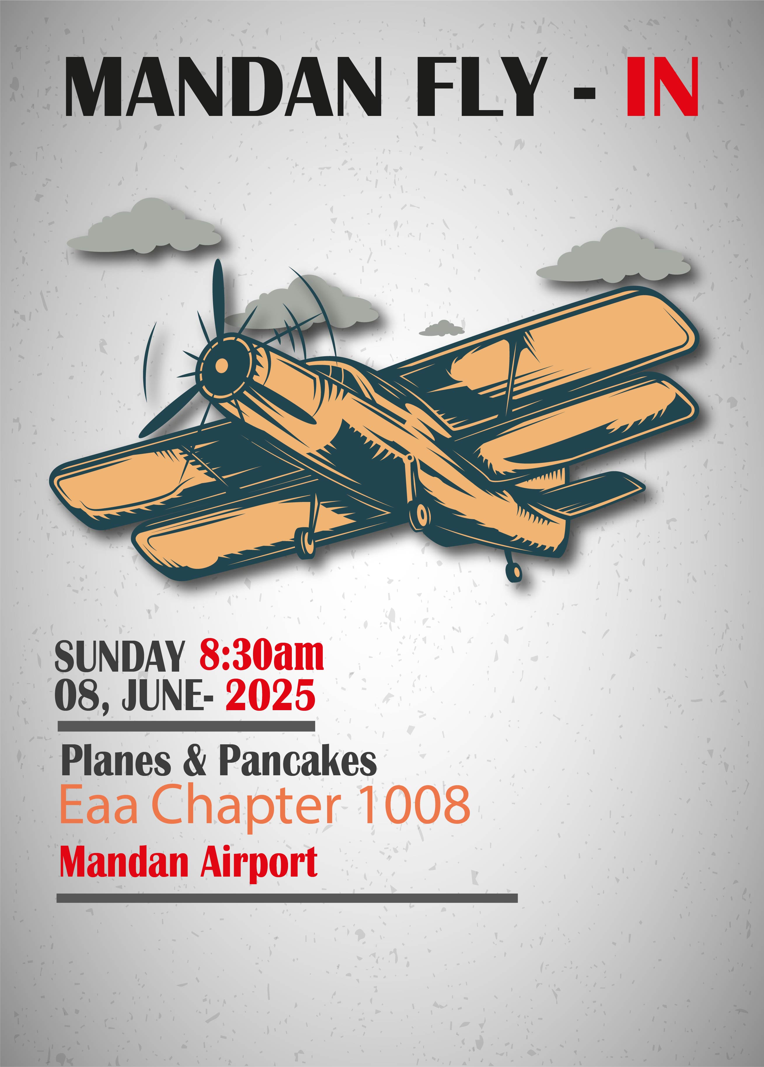 Flyer Design by Design with Sayam for Mandan Airport Authority | Design #35125948