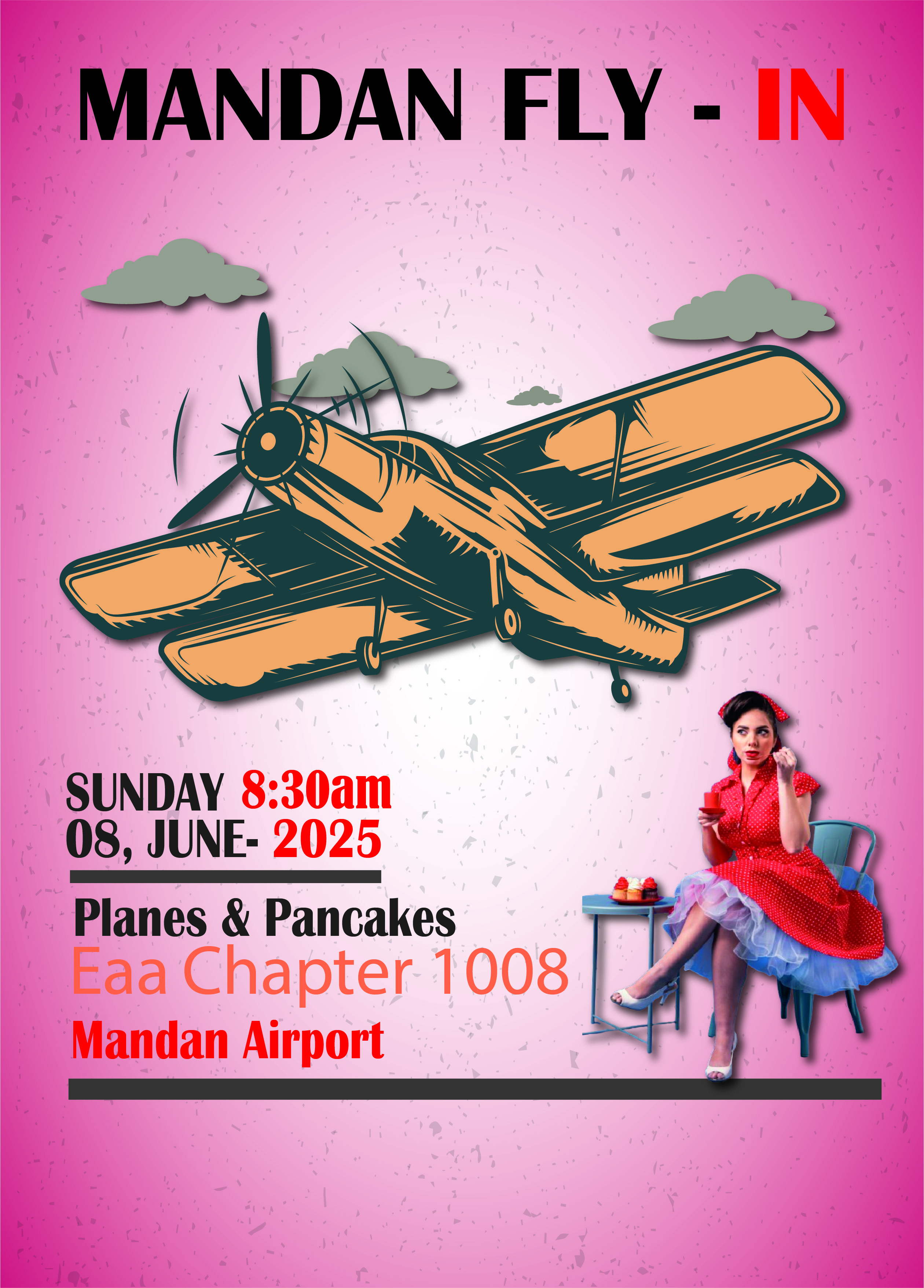 Flyer Design by Design with Sayam for Mandan Airport Authority | Design #35131887