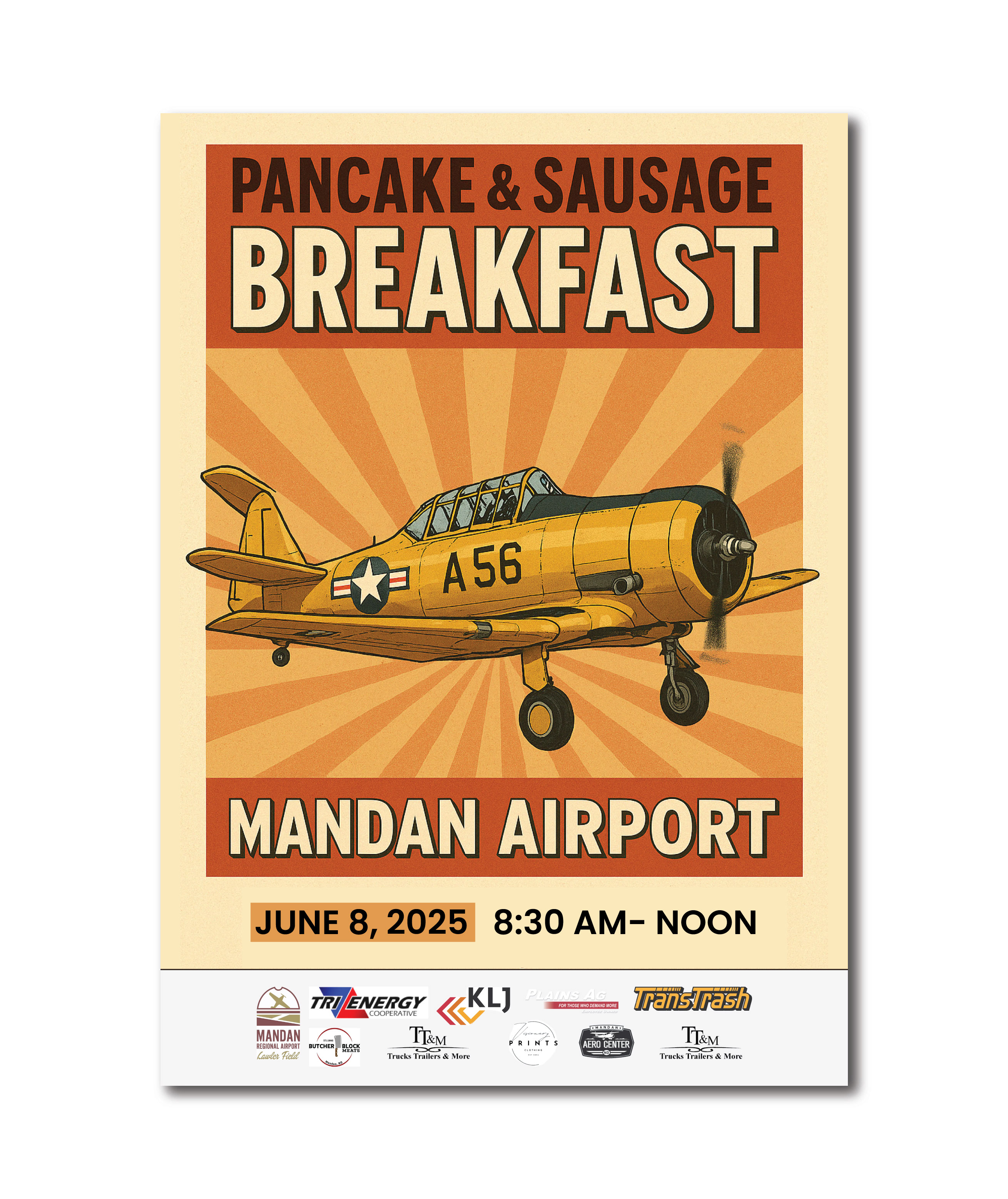 Flyer Design by Md Saymon for Mandan Airport Authority | Design #35124833