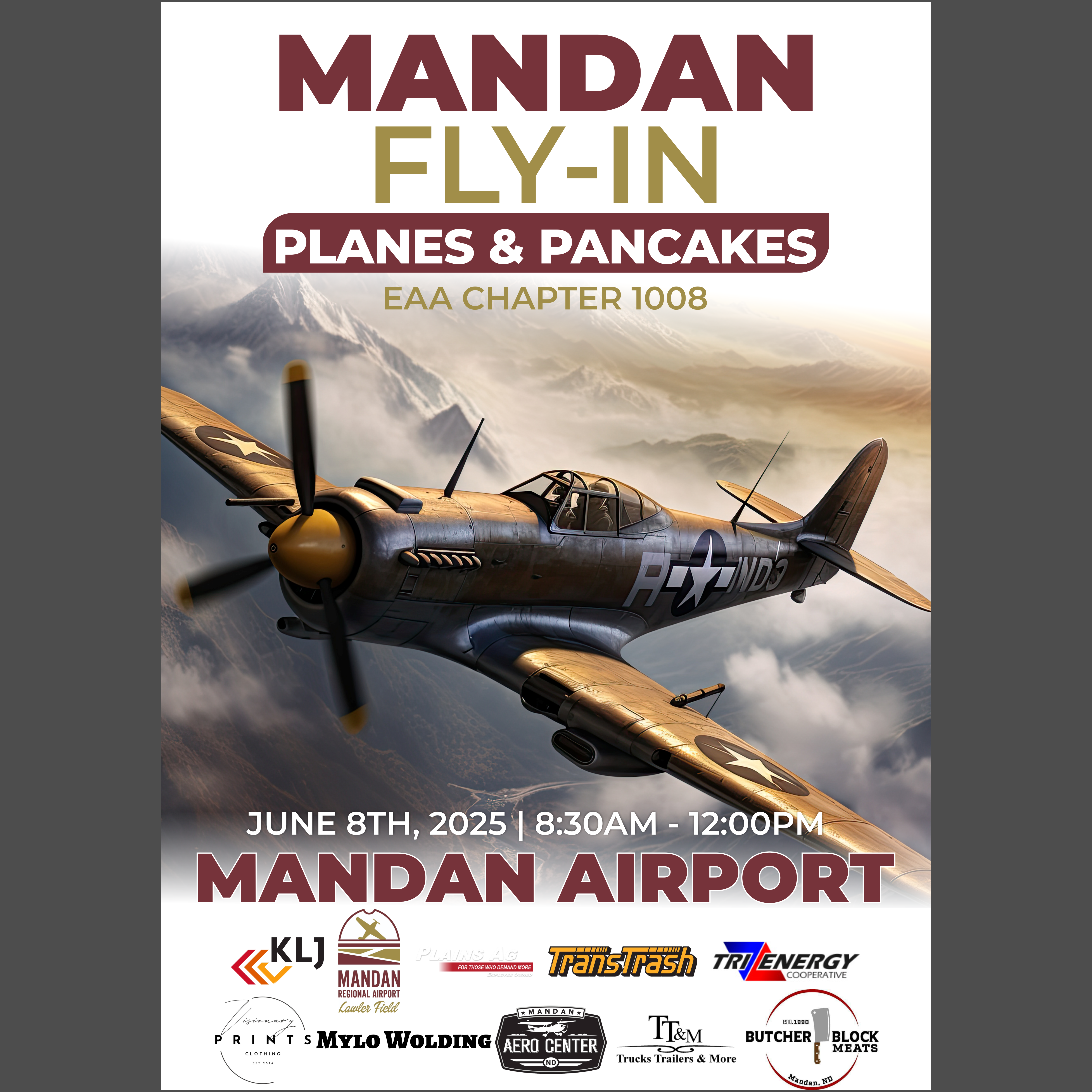 Flyer Design by Reagan.Ke for Mandan Airport Authority | Design #35131872