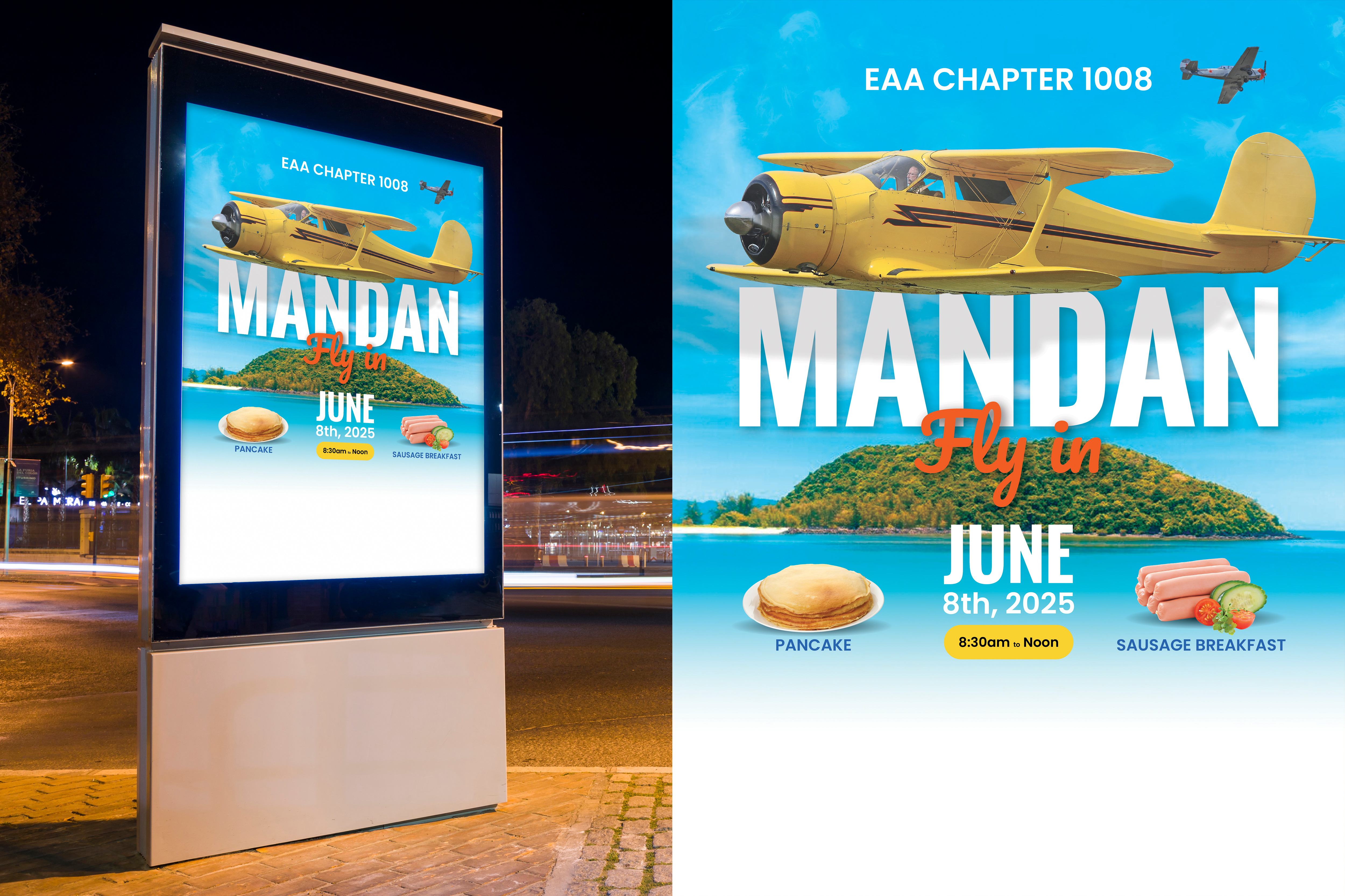 Design de Flyer par Impressive Designs pour Mandan Airport Authority | Design #35128185