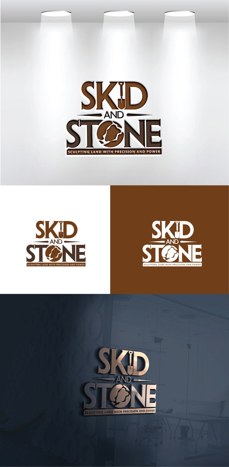 Logo Design by VectorForge for Skid and Stone, LLC | Design #35139787