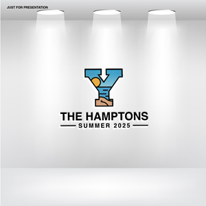 Hamptons Hoodie logo Design