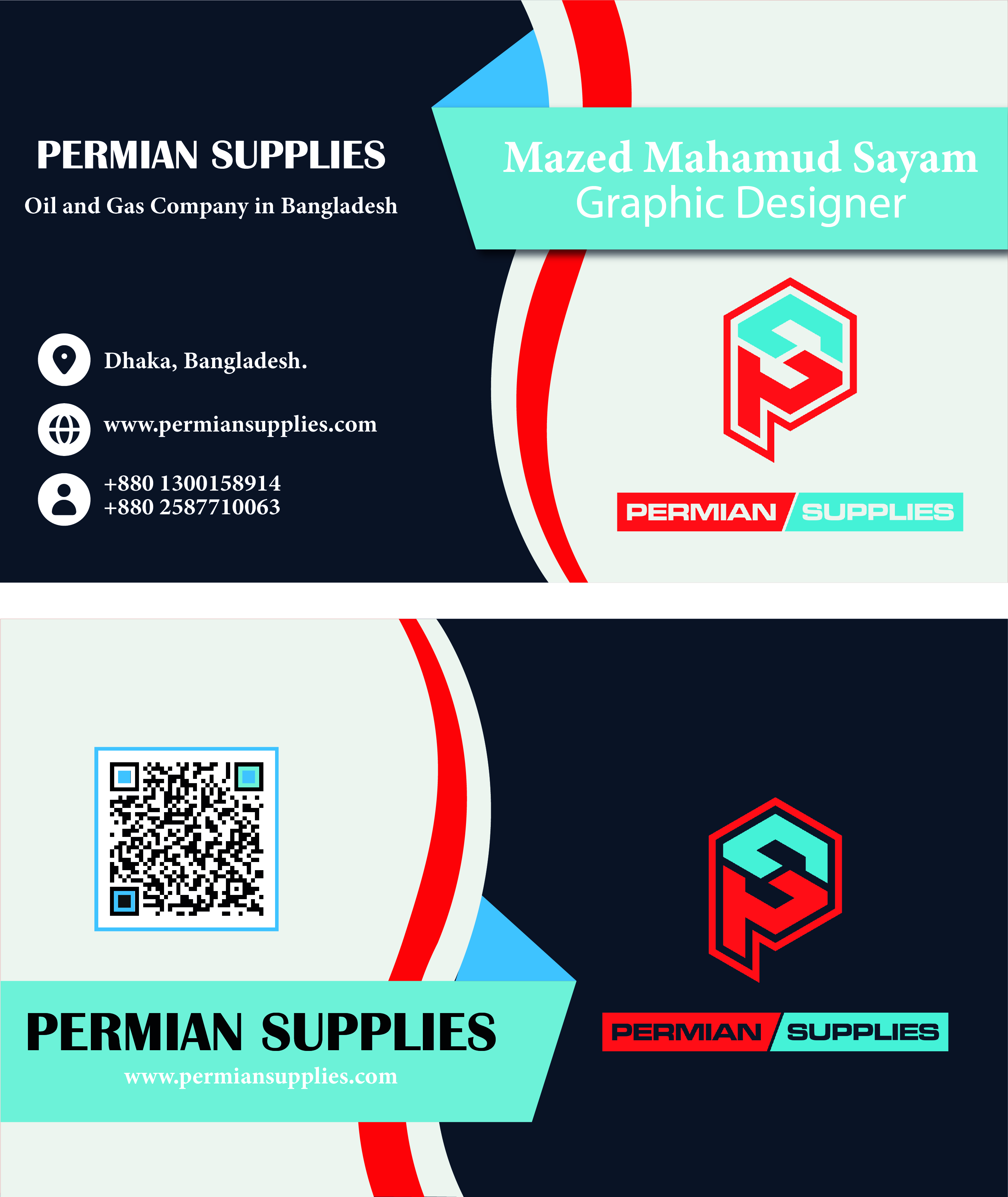 Business Card Design by Design with Sayam for this project | Design #35121047