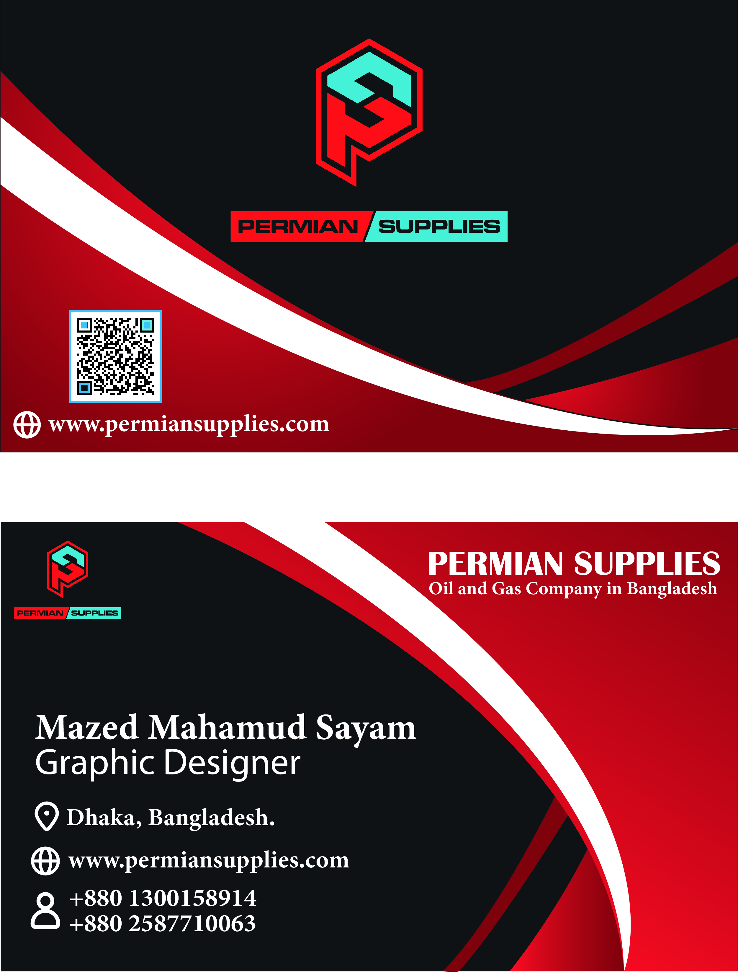 Business Card Design by Design with Sayam for this project | Design #35122310