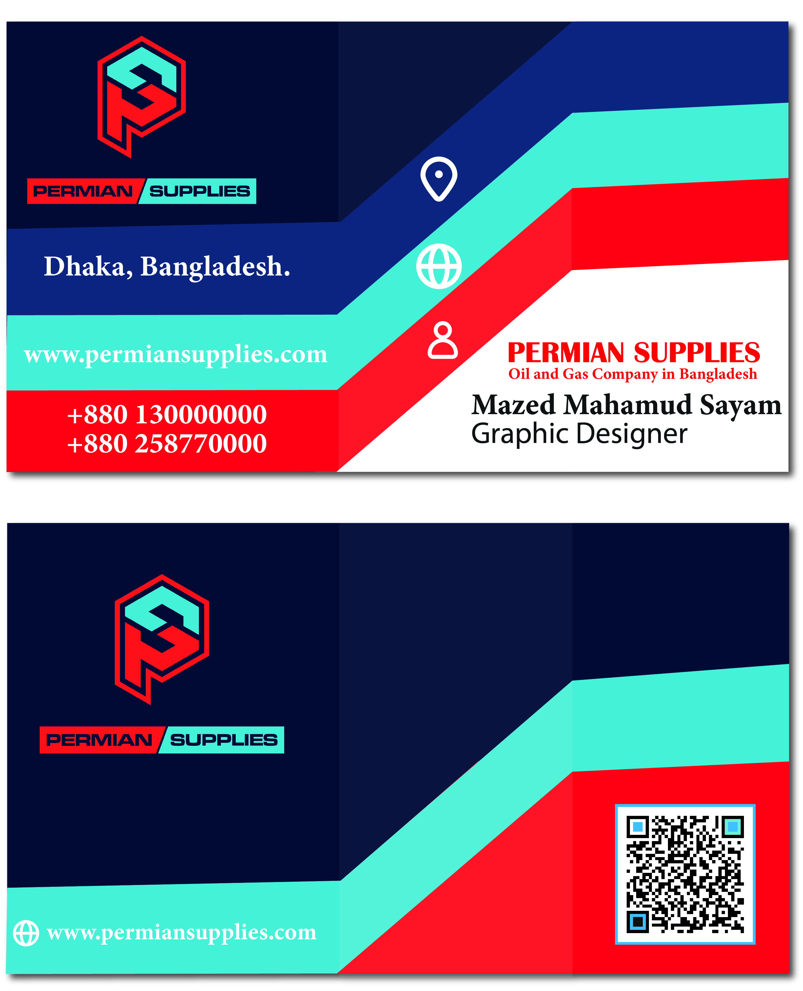 Visitenkarten-Design von Design with Sayam für dieses Projekt | Design #35137181