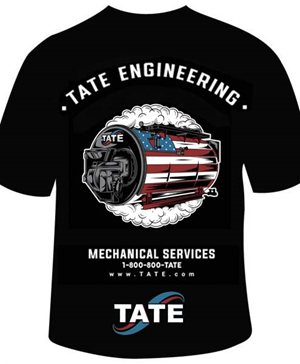 T-Shirt-Design von nikkiblue für Tate Engineering | Design: #35139527