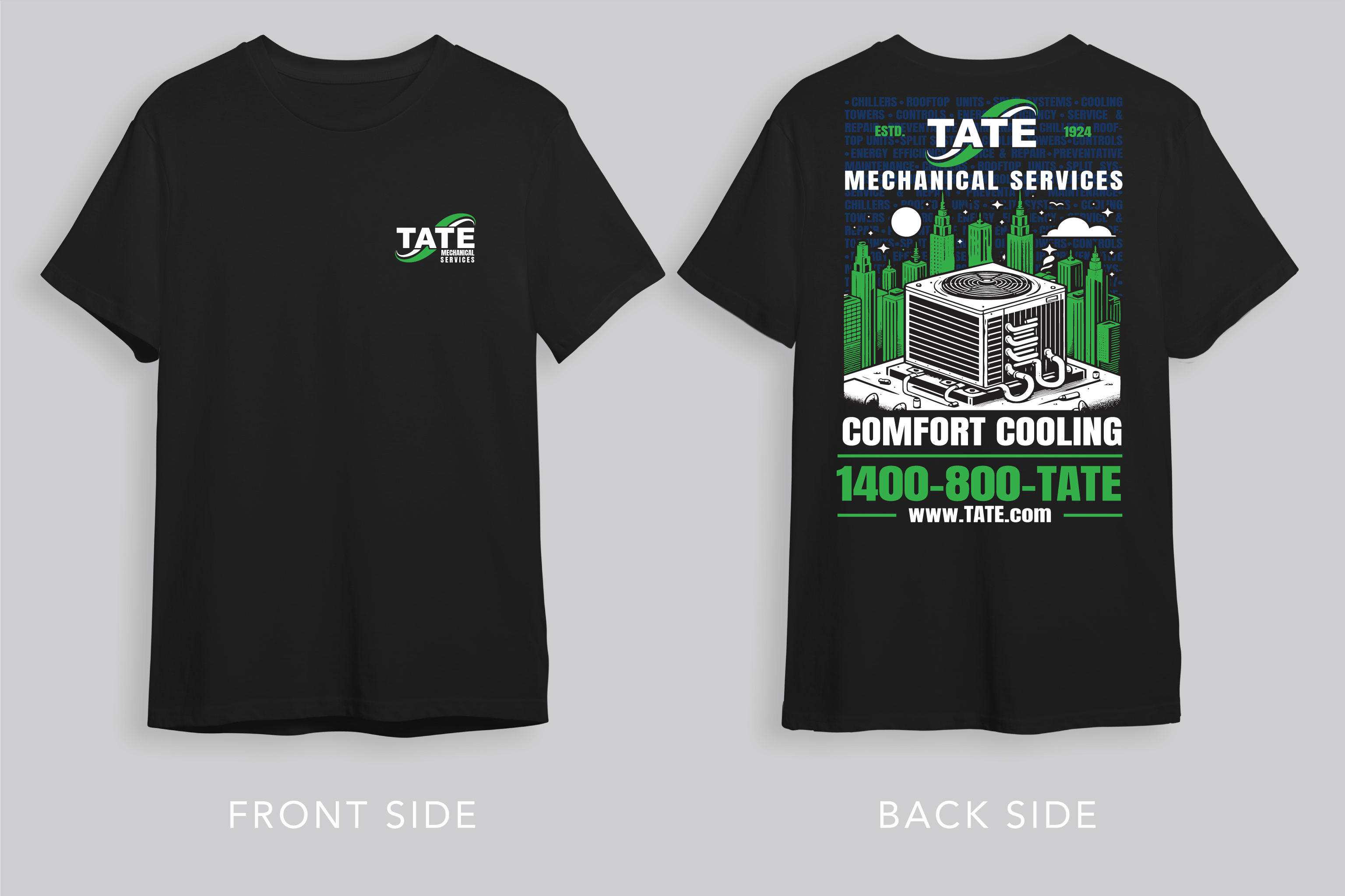 T-shirt Design by 4 4 for Tate Engineering | Design #35165218