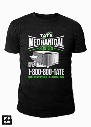 T-shirt Design by Barney Stinson for Tate Engineering | Design: #35123909