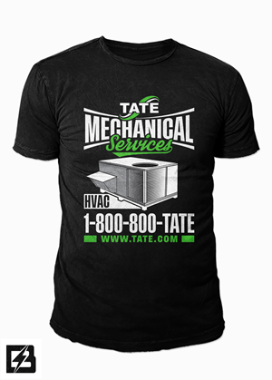 T-shirt Design by Barney Stinson for Tate Engineering | Design: #35123910