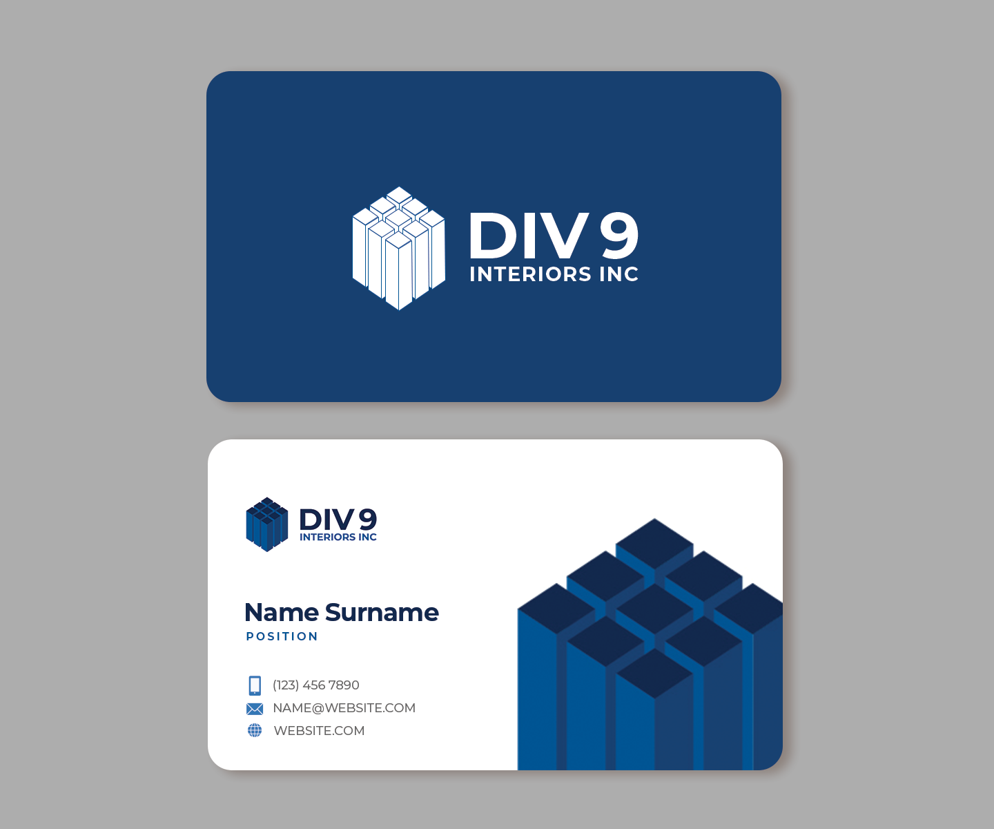 Visitenkarten-Design von Andrés Sebastián für dieses Projekt | Design #35125406