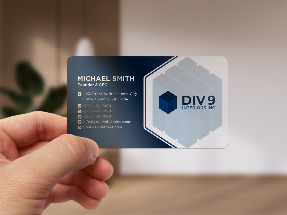 Business Card Design by Sun Moon Graphic Designer for this project | Design #35128604