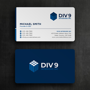 Design de Carte de Visite par Sun Moon Graphic Designer pour ce projet | Design : #35128607