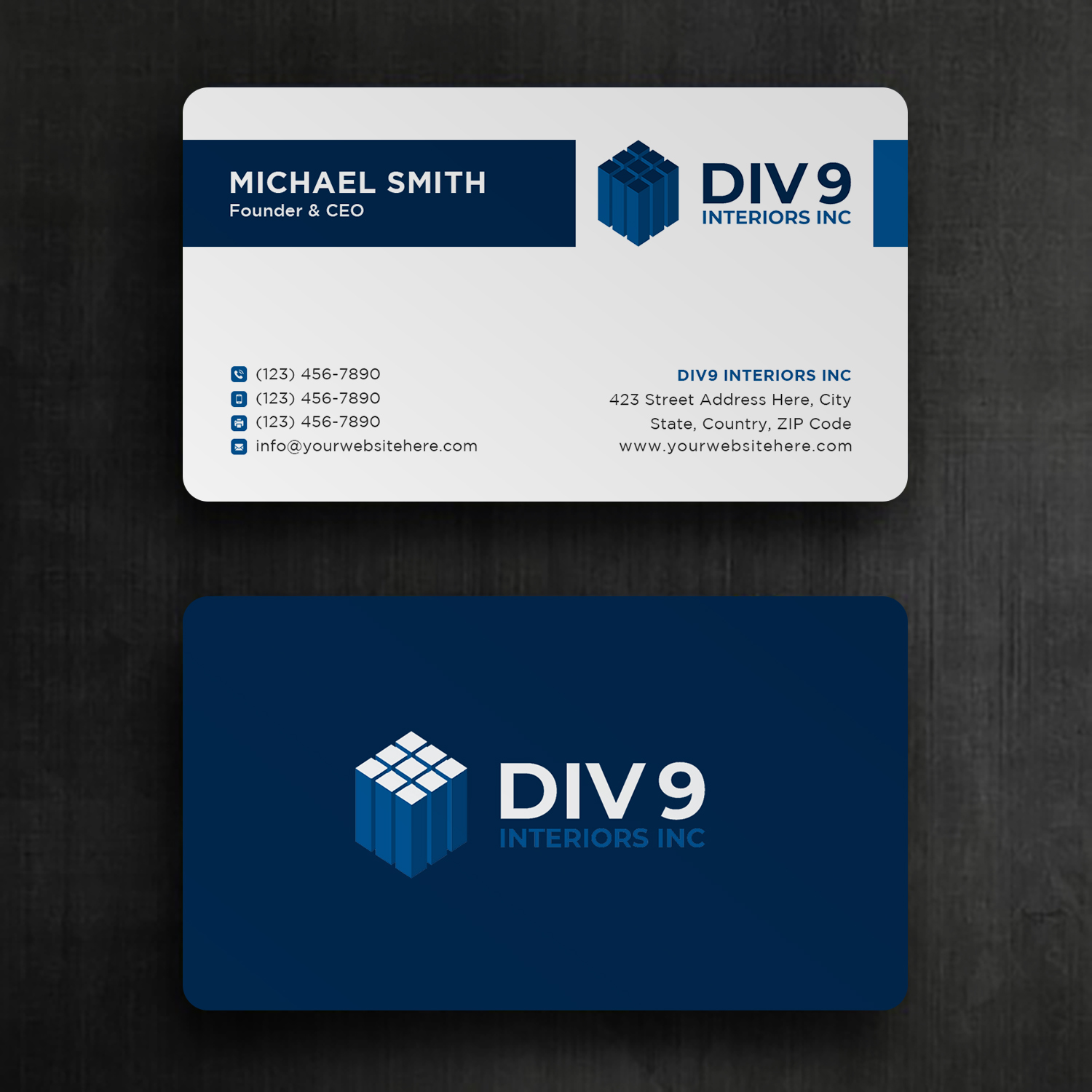 Business Card Design by Sun Moon Graphic Designer for this project | Design #35128611