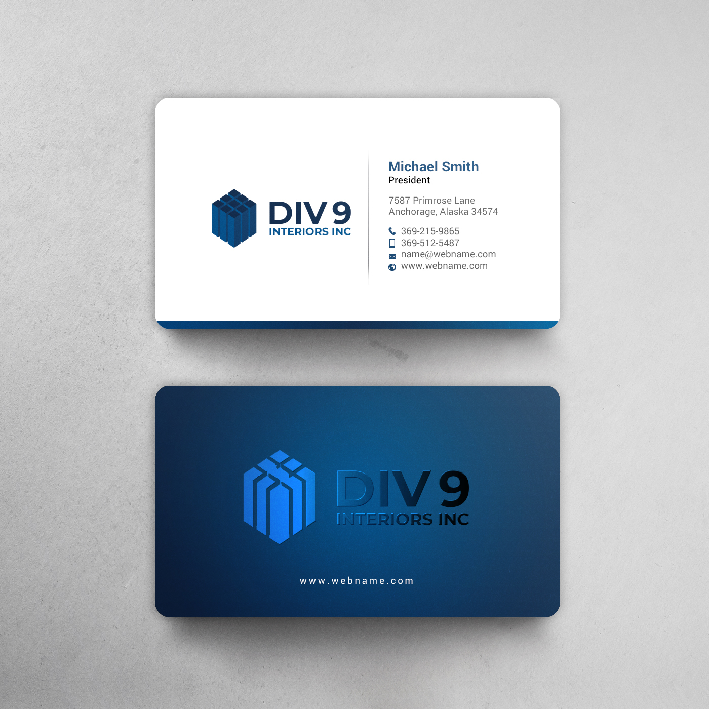 Business Card Design by chandrayaan.creative for this project | Design #35128725