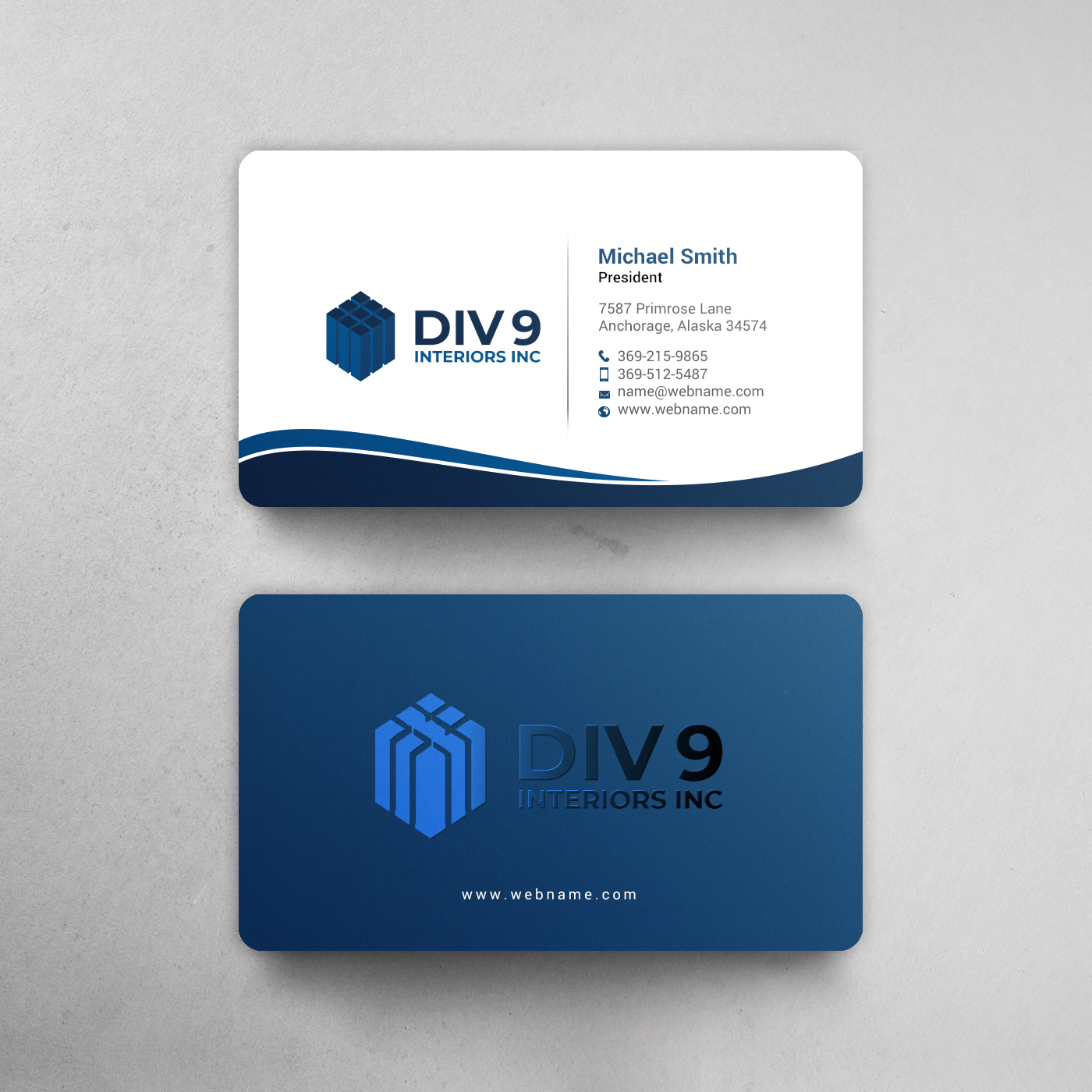 Business Card Design by chandrayaan.creative for this project | Design #35128728