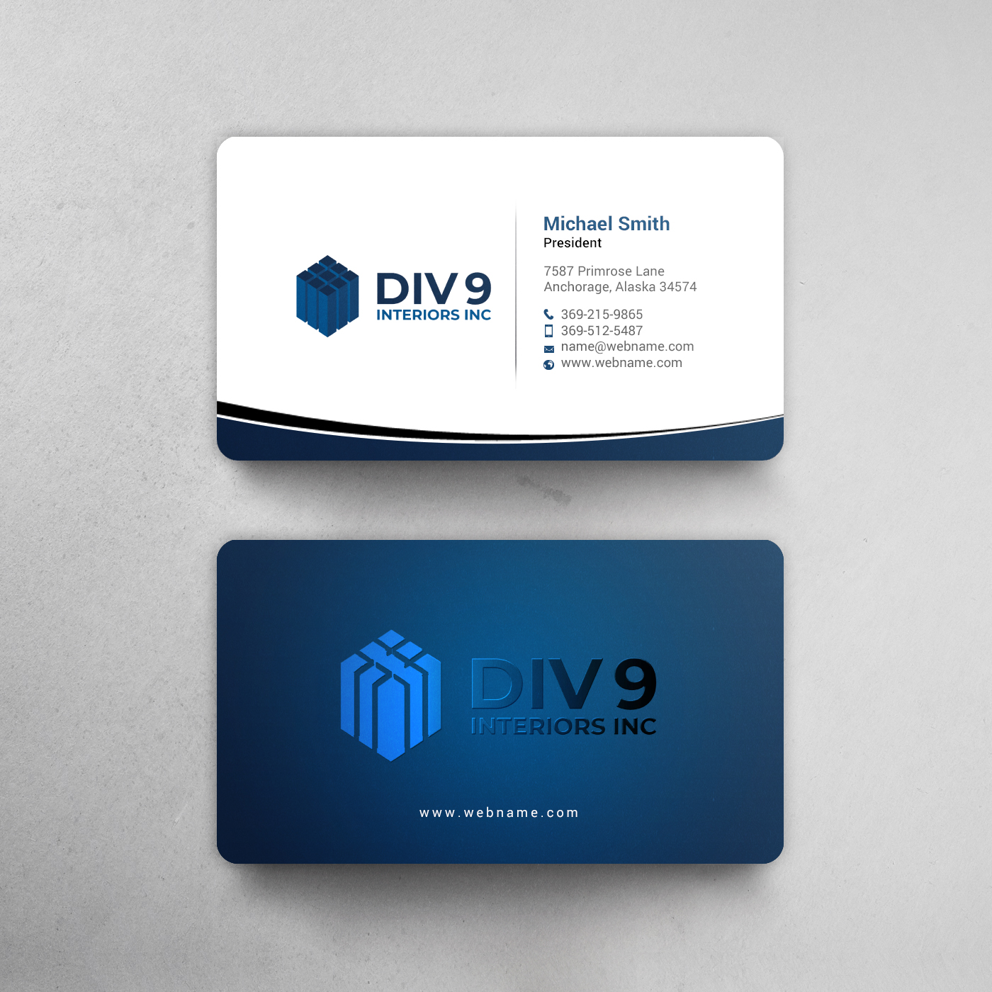 Business Card Design by chandrayaan.creative for this project | Design #35128734