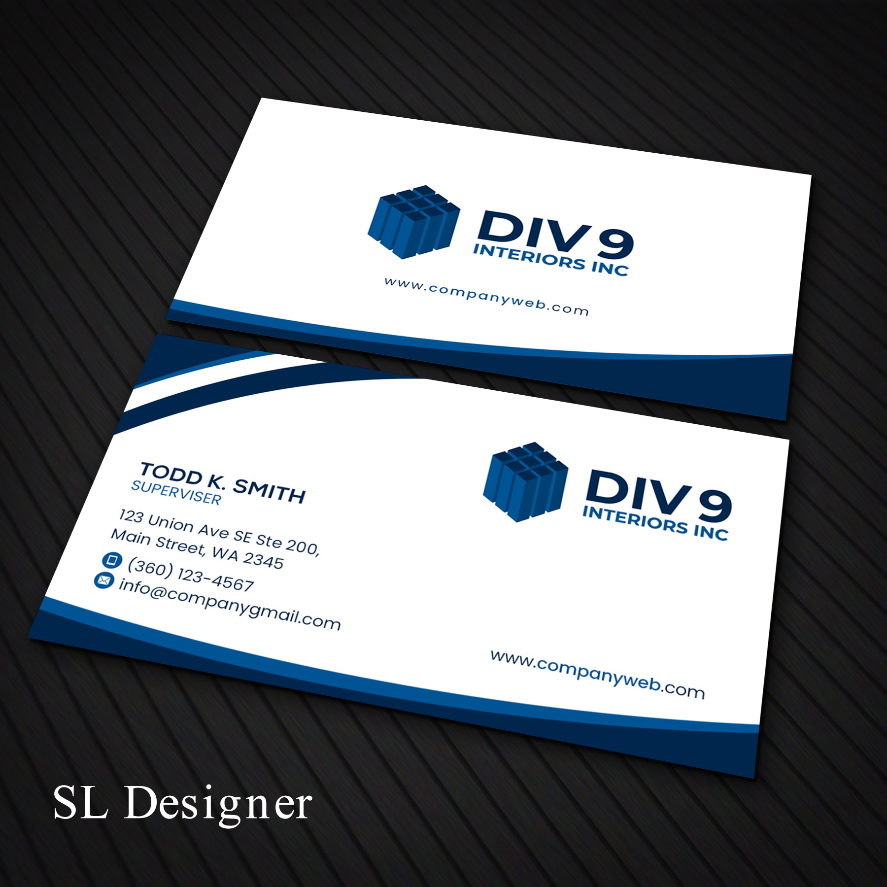 Visitenkarten-Design von SL Designer für dieses Projekt | Design #35126888