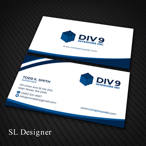 Visitenkarten-Design von SL Designer für dieses Projekt | Design: #35126888