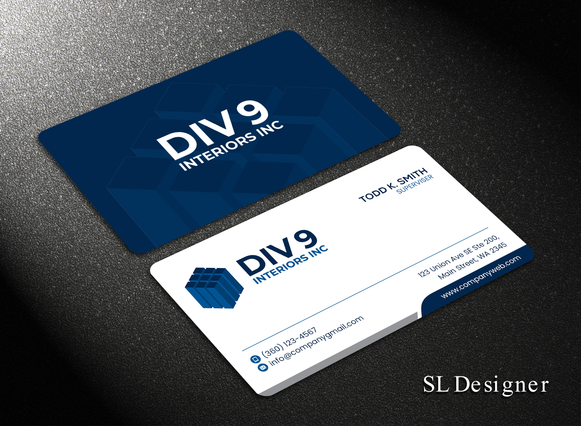 Diseño de Tarjeta de Presentación por SL Designer para este proyecto | Diseño #35126892