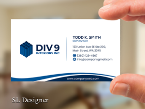 Visitenkarten-Design von SL Designer für dieses Projekt | Design: #35126894
