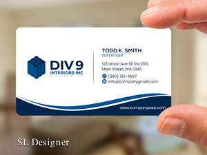 Visitenkarten-Design von SL Designer für dieses Projekt | Design: #35126895