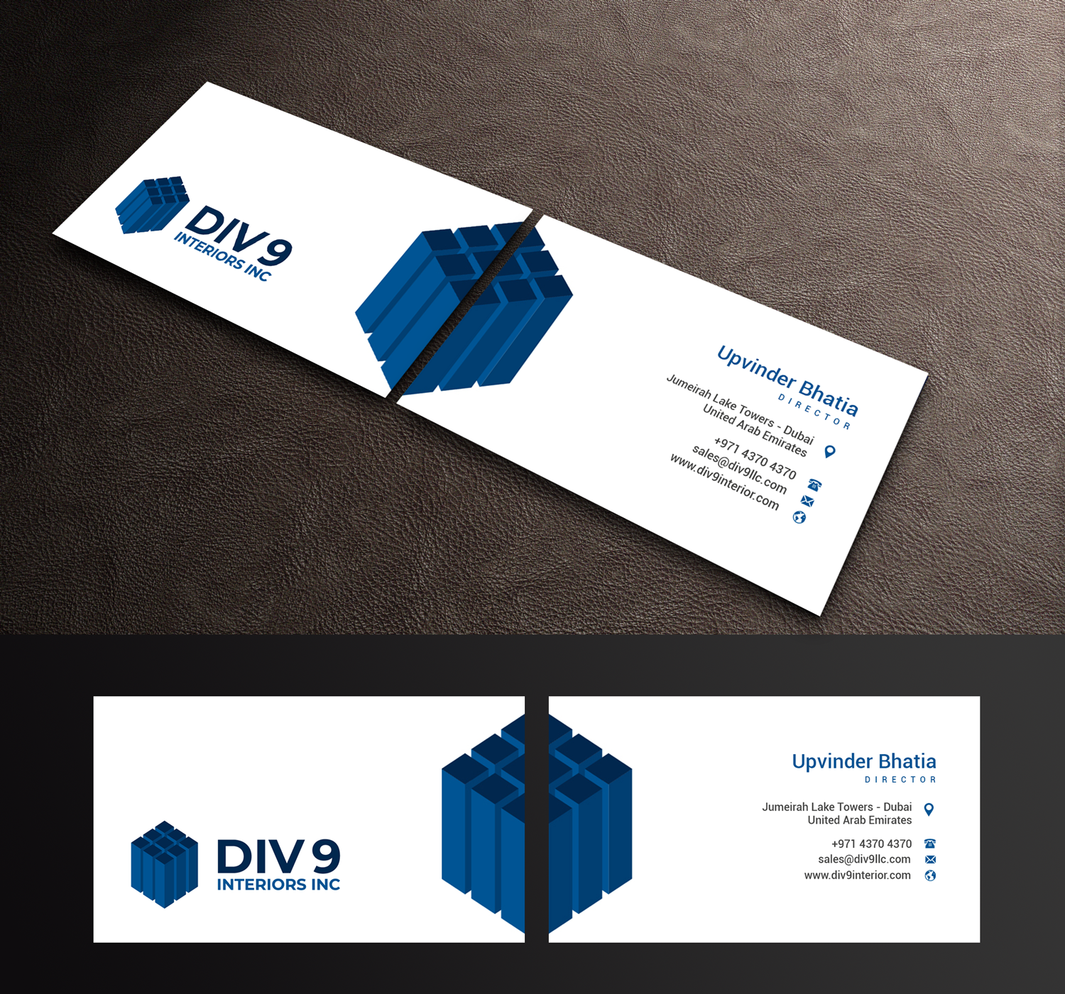 Business Card Design by Rajib Bhattacharya for this project | Design #35143182